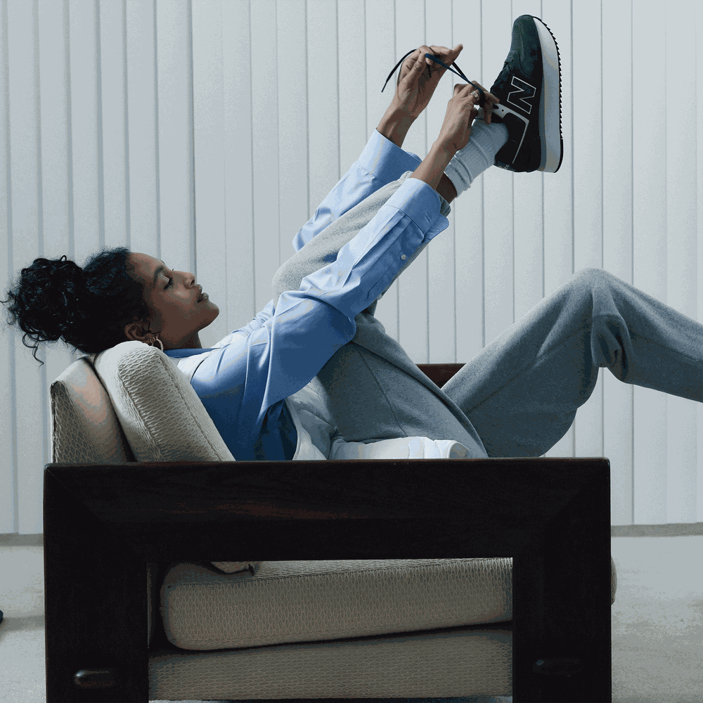 Dámské boty New Balance WL574ZAG – zelené