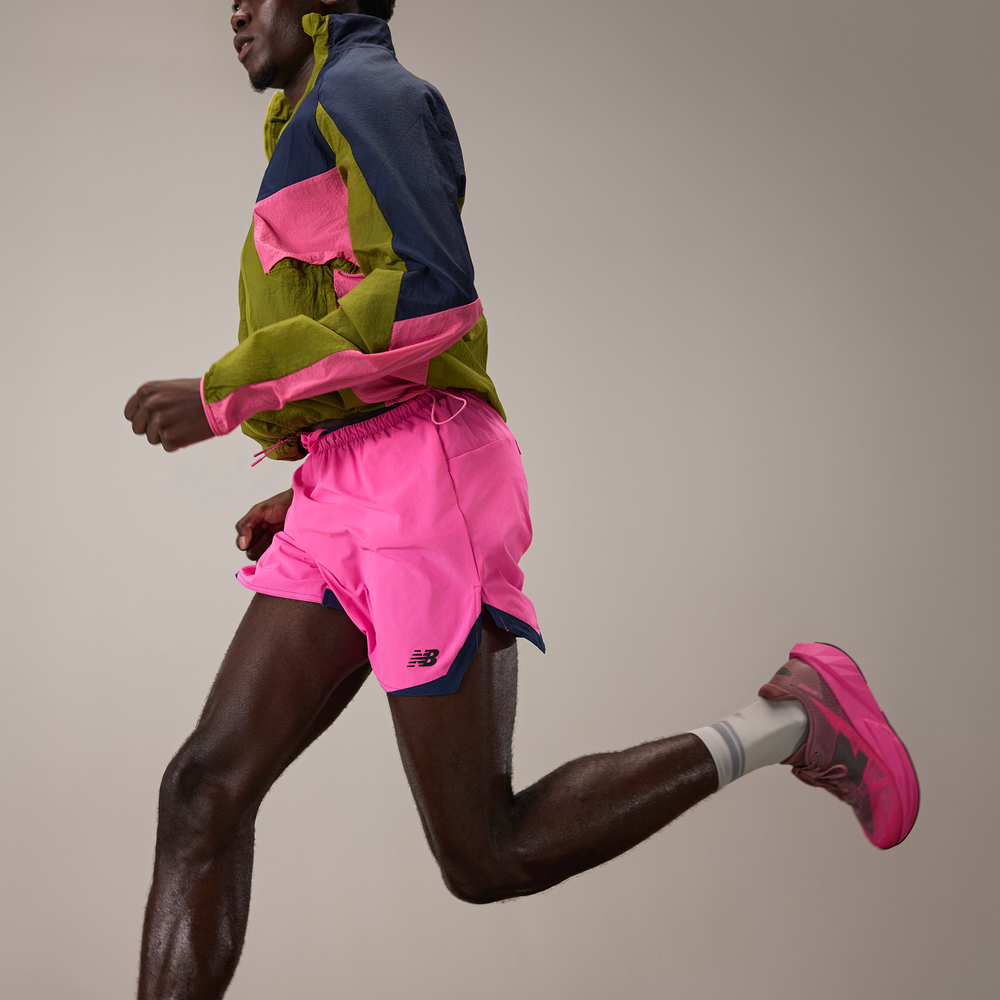 Pánské boty New Balance FuelCell Rebel v5 MFCX30X – růžové