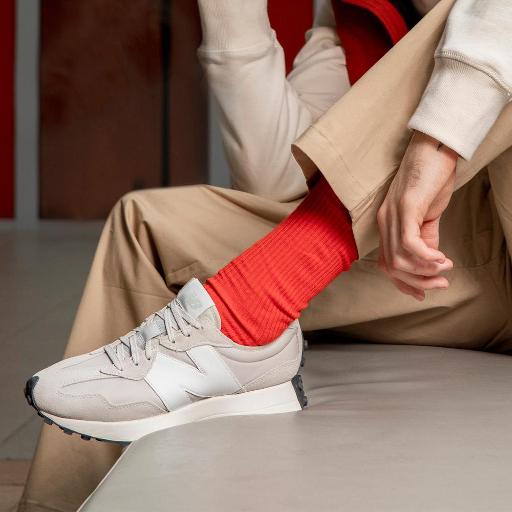 Boty unisex New Balance U327EE – béžové