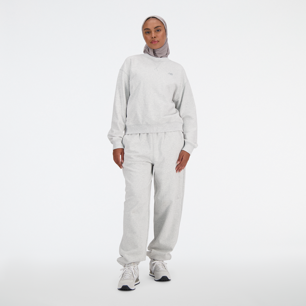 Dámské kalhoty New Balance WP41513AHH – šedé
