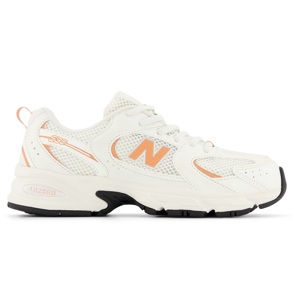 Dětské boty New Balance GR530CG – bílé
