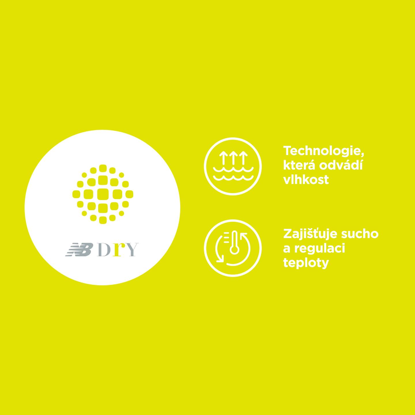 Pánské tričko New Balance MT11205BK – černé