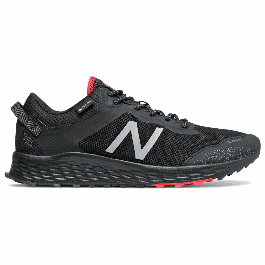 Pánské, černé boty na běhání New Balance Fresh Foam Arishi Trail
