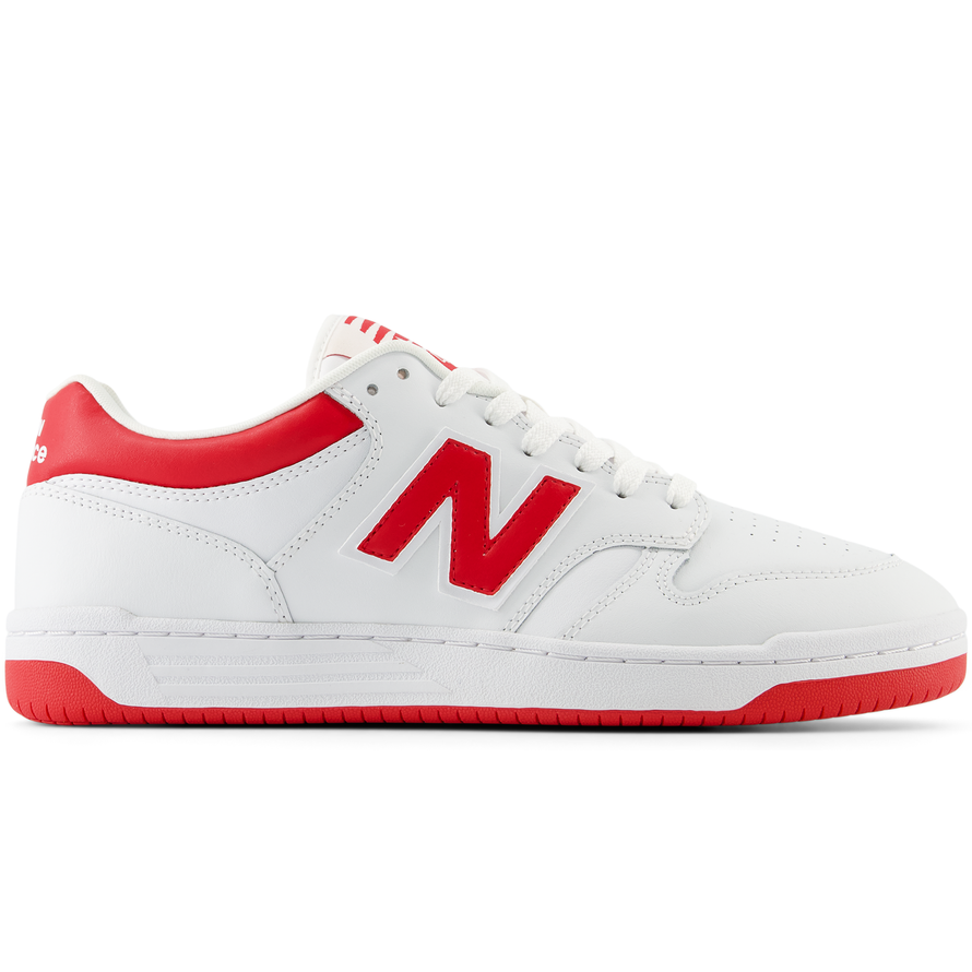 Unisex boty New Balance BB480LTR – bílé