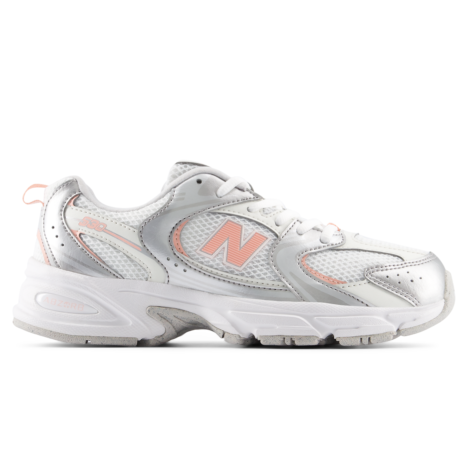 Dětské boty New Balance G5308SR – stříbrný
