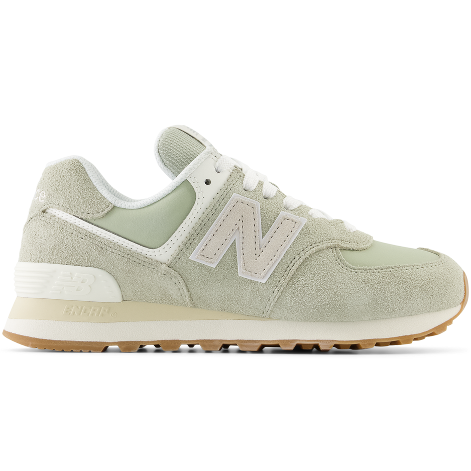 Dámské boty New Balance WL574QD2 – zelené