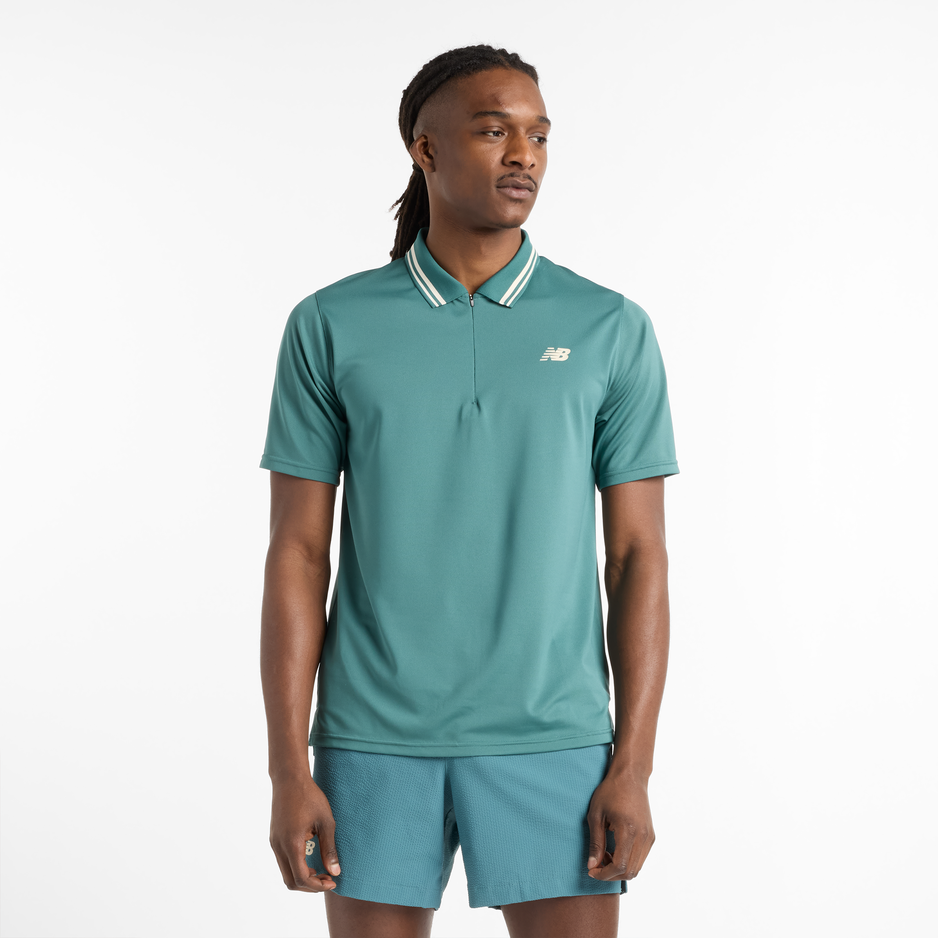 Pánské tričko New Balance MT41402NUS – zelené