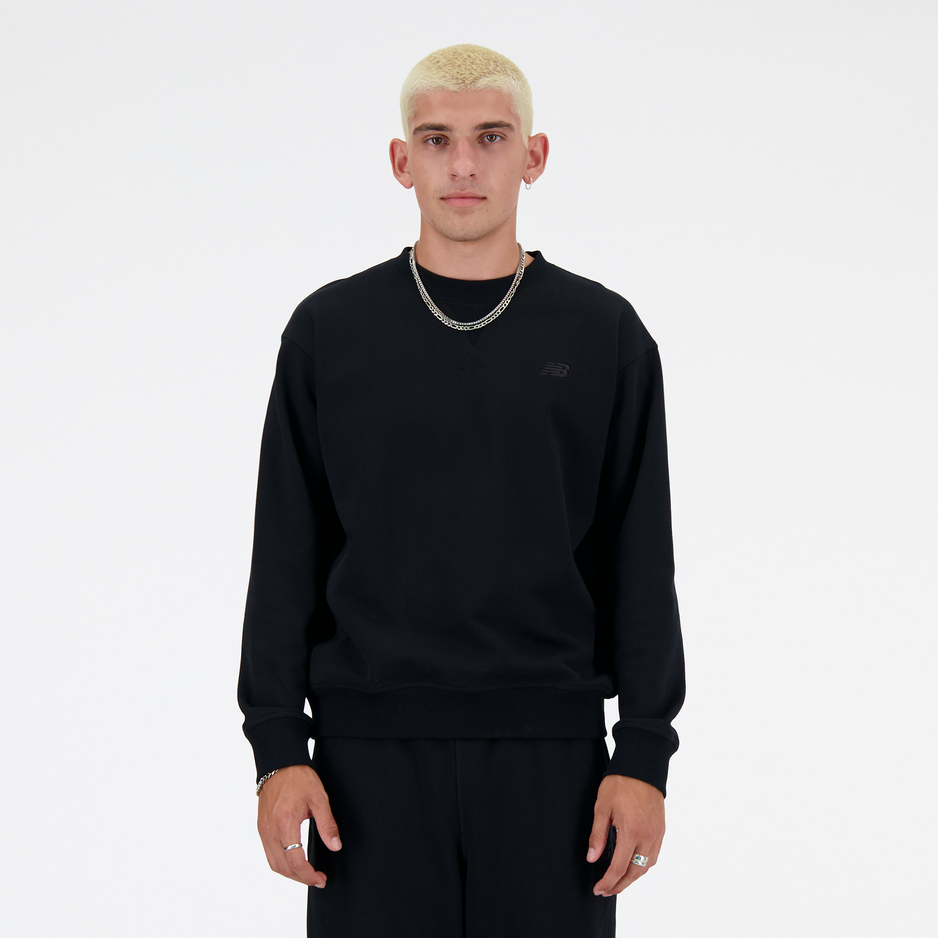 Pánská mikina New Balance MT41506BK – černé