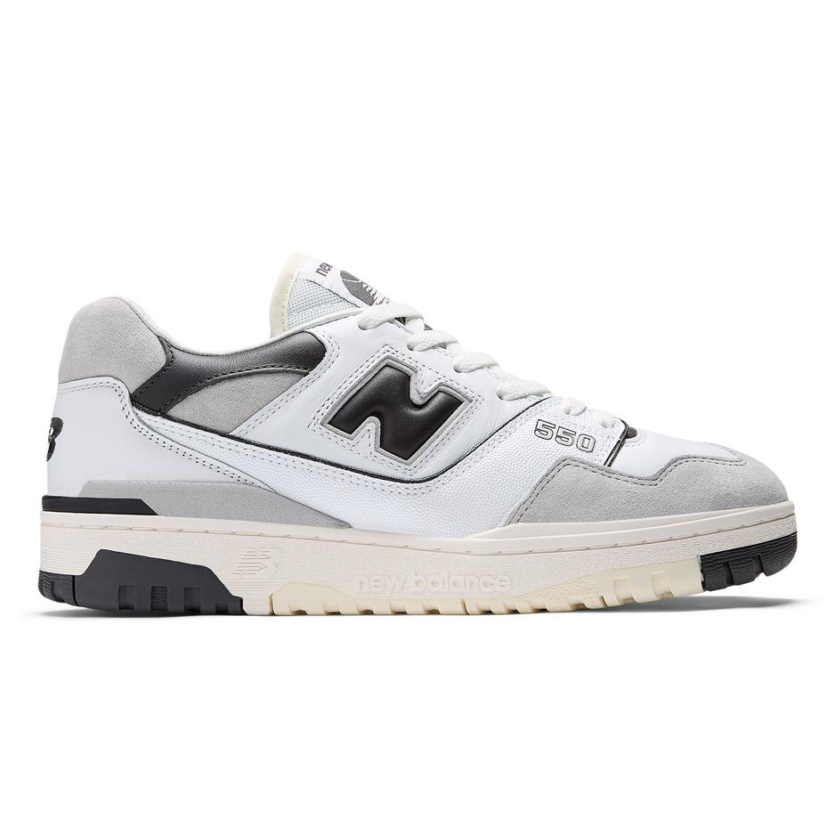 Boty unisex New Balance BB550GWB – bílé