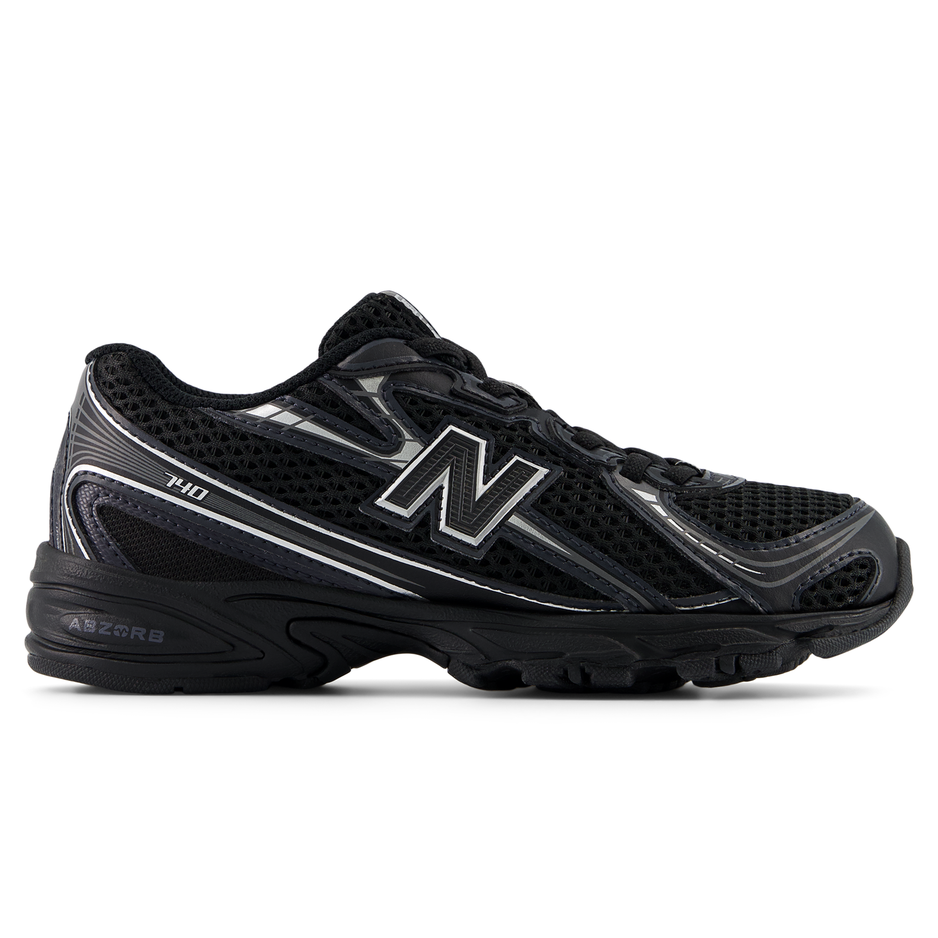 Dětské boty New Balance PZ740BM – černé
