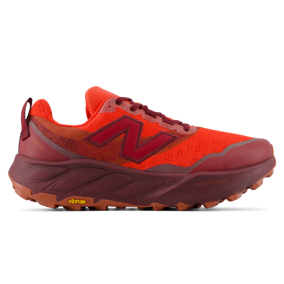 Pánské boty New Balance Fresh Foam X Hierro v9 MHIER76S – červené