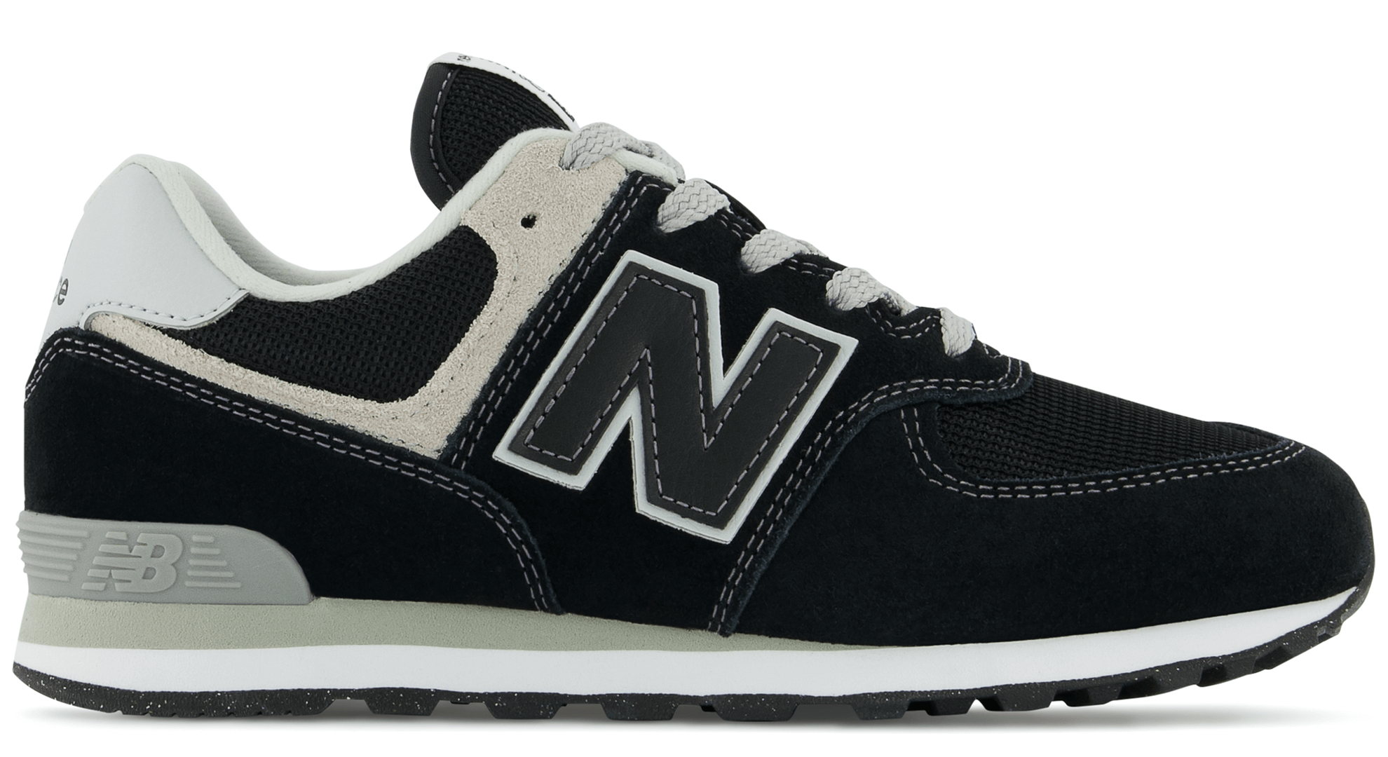 Dětské boty New Balance GC574EVB černé –