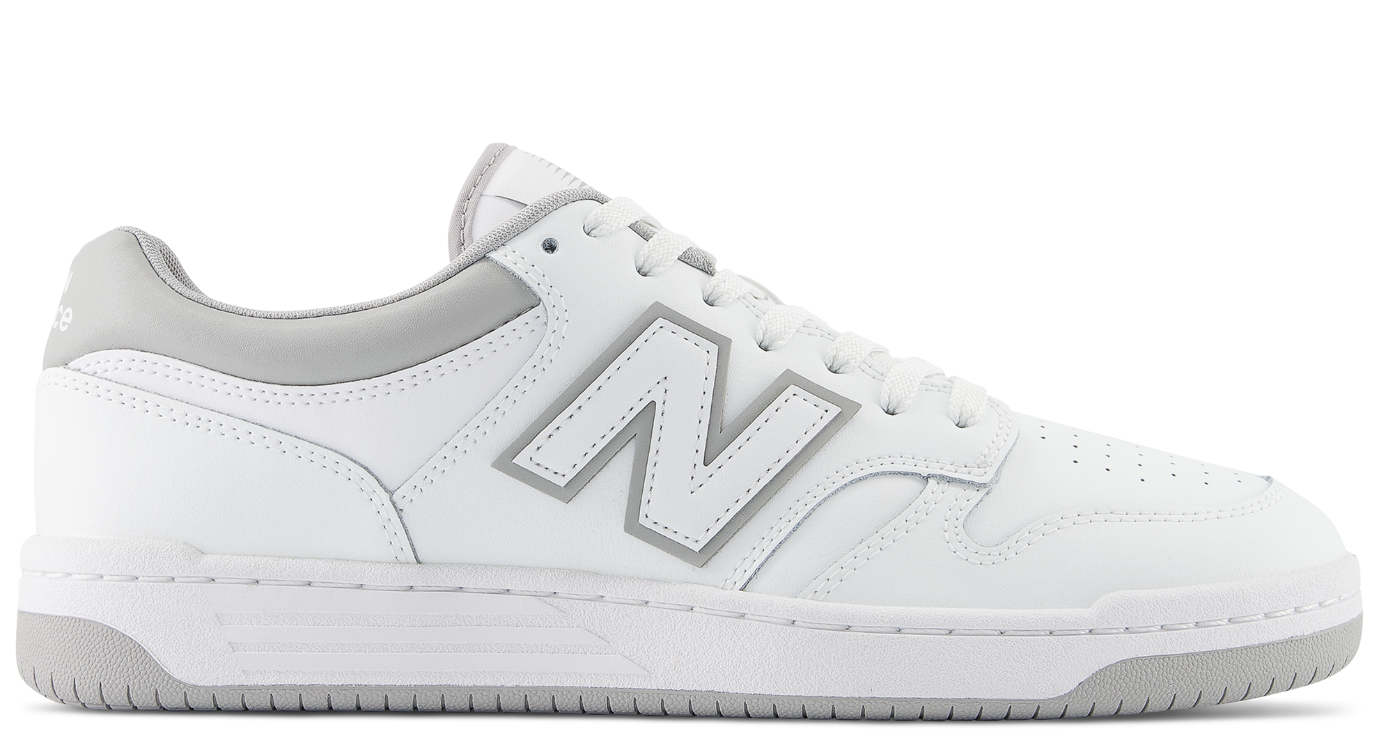 Unisex boty New Balance BB480LGM – bílé