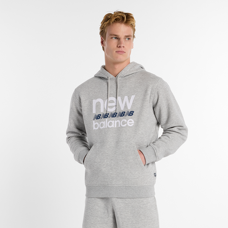 

Pánská mikina New Balance MT51941AG – šedé