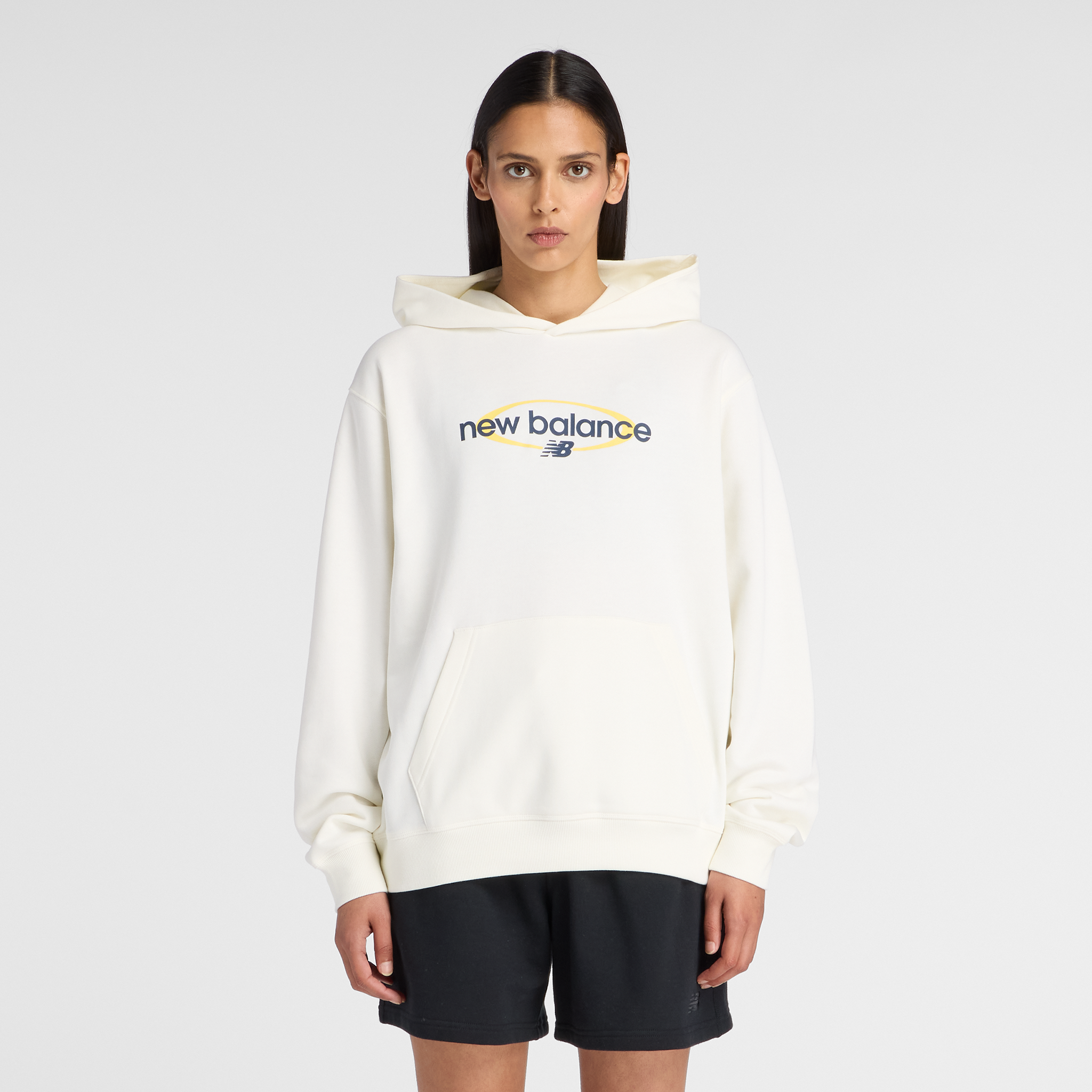 

Dámská mikina New Balance WT61150XSST – bílé