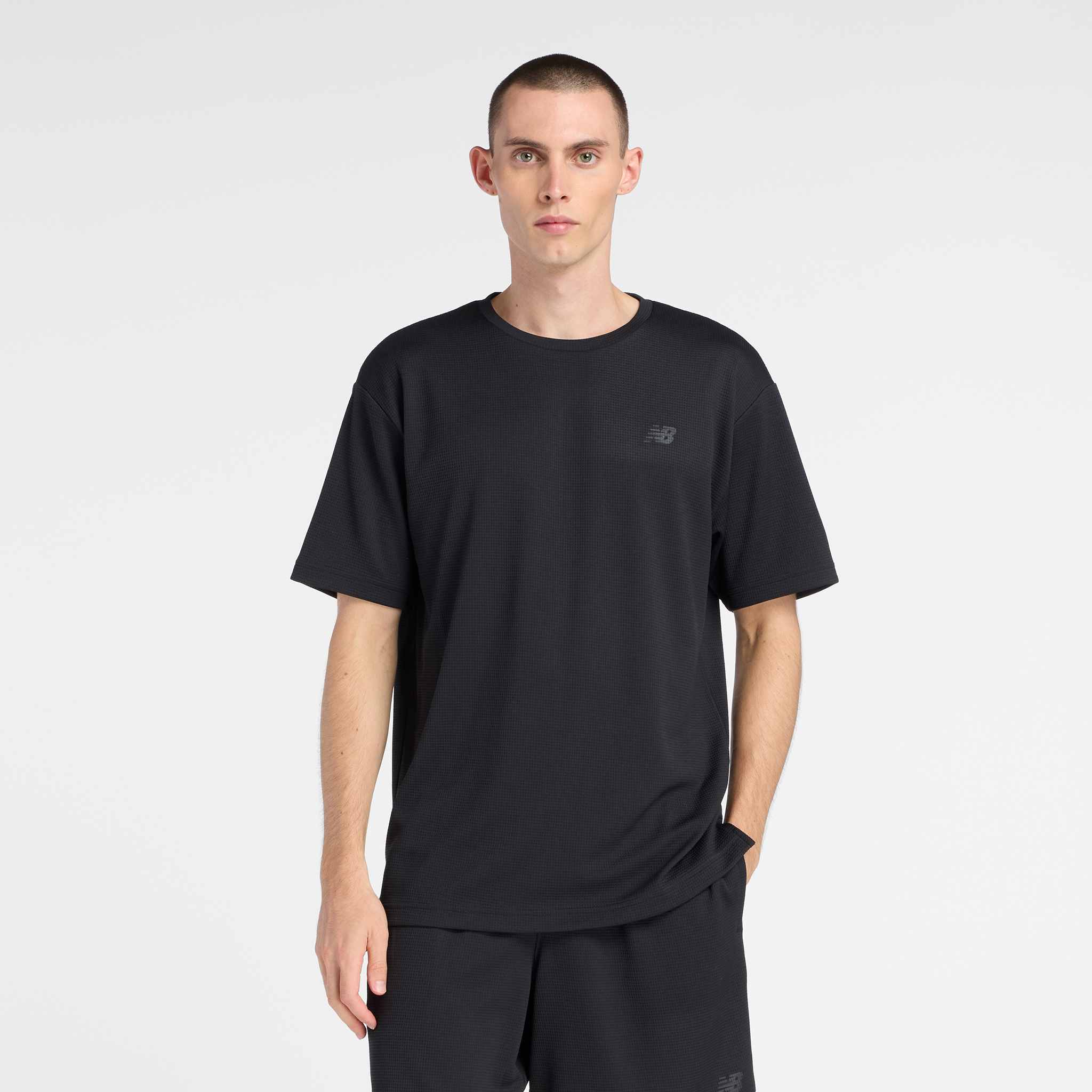 

Pánské tričko New Balance MT6100FRBK – černé