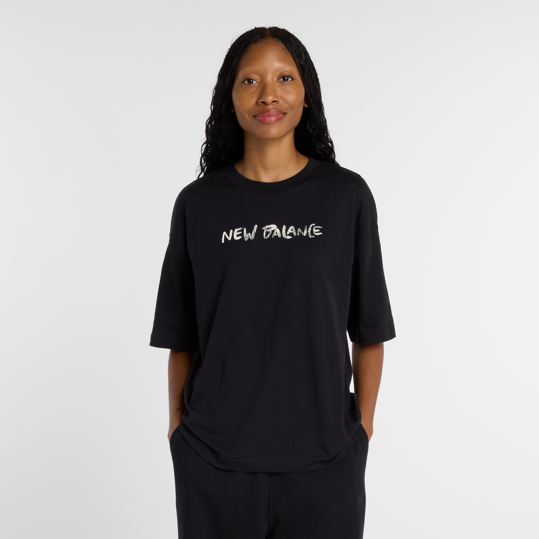 

Dámské tričko New Balance WT61M1JBBK – černé