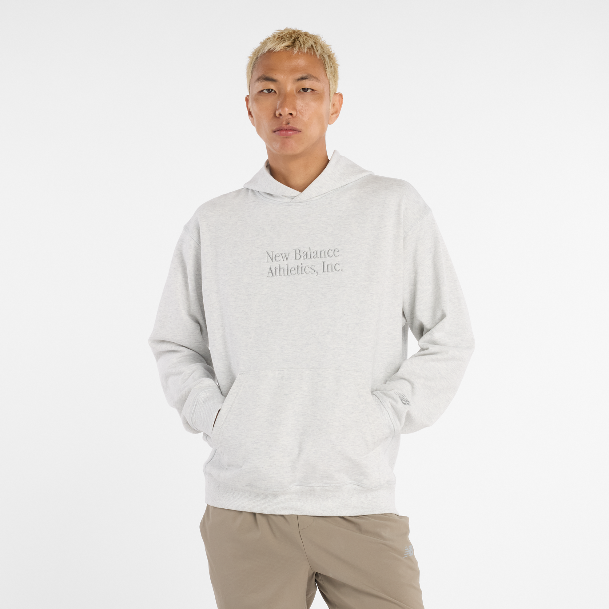 

Pánská mikina New Balance MT53925AHH – šedé