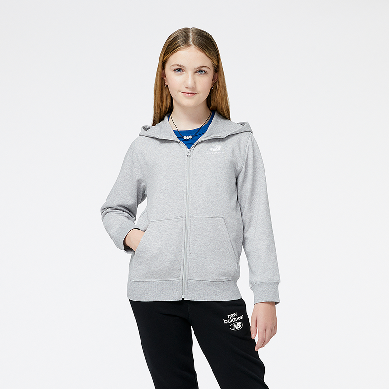 

Dětská mikina New Balance YJ31536AG – šedé