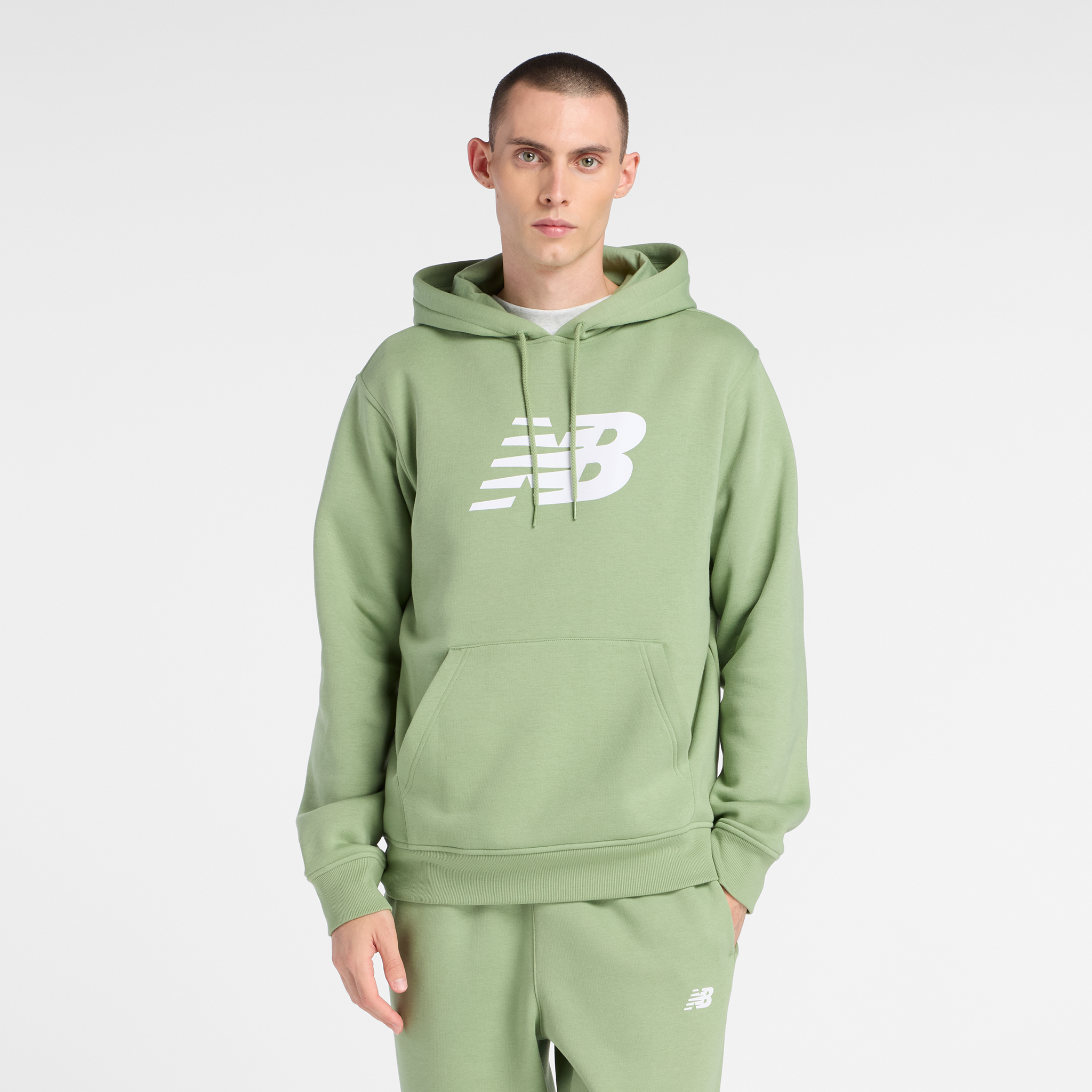 

Pánská mikina New Balance MT43904AAR – zelené
