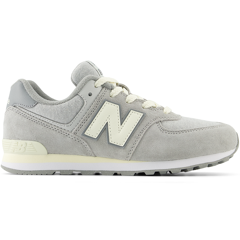 

Dětské boty New Balance GC574GBG – šedé