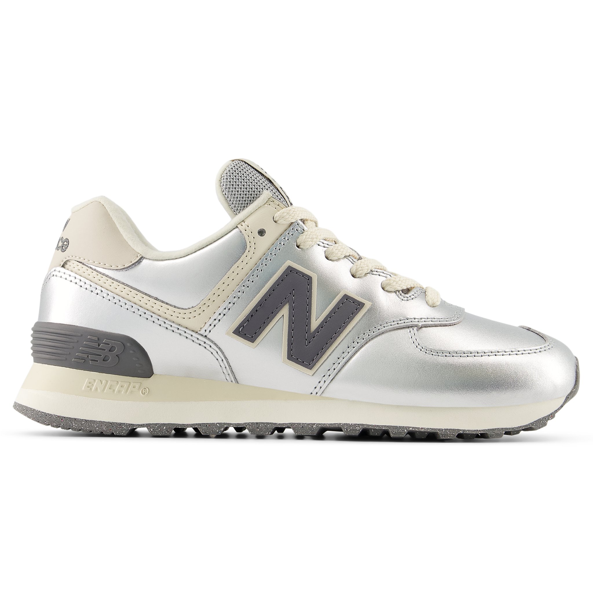 

Dámské boty New Balance WL574MLG – stříbrný