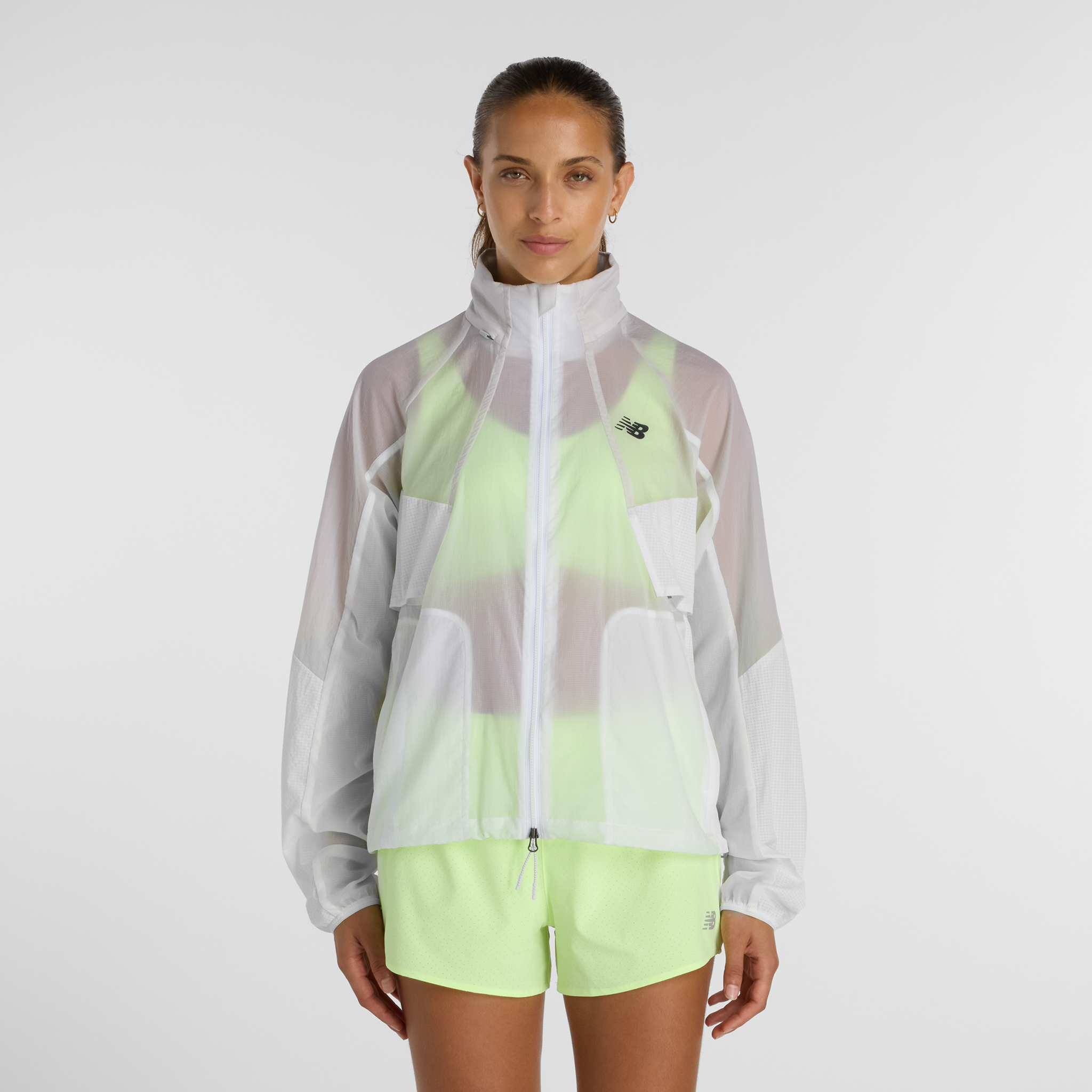 

Dámská bunda New Balance WJ61J326GYM – šedé