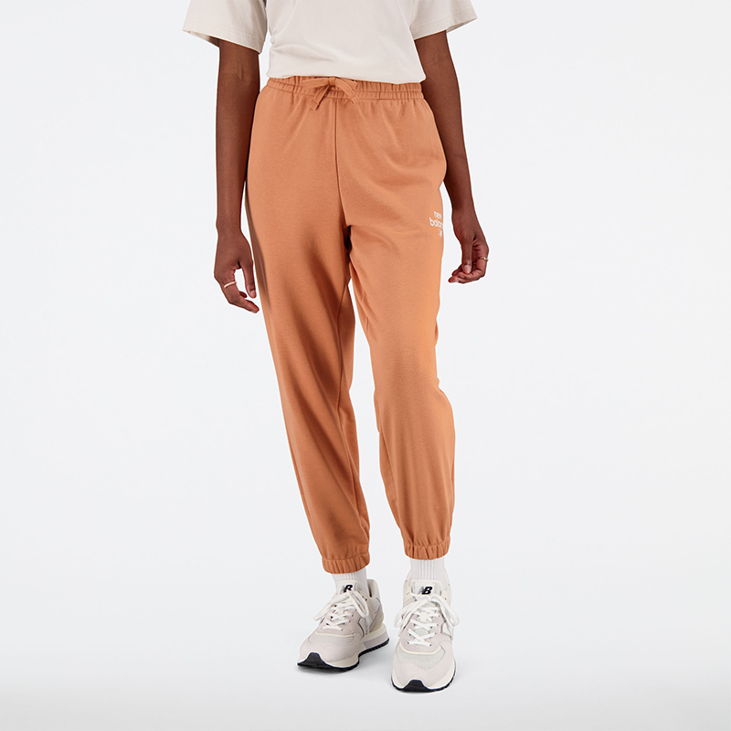 Levně Dámské kalhoty New Balance WP31508SEI – hnědý