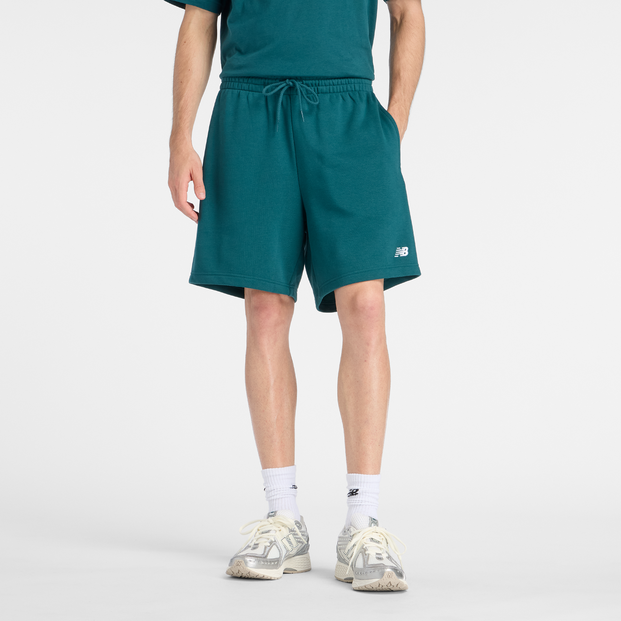 

Pánské šortky New Balance MS41520AAV – zelené