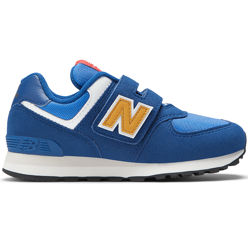 

Dětské boty New Balance PV574HBG – modré