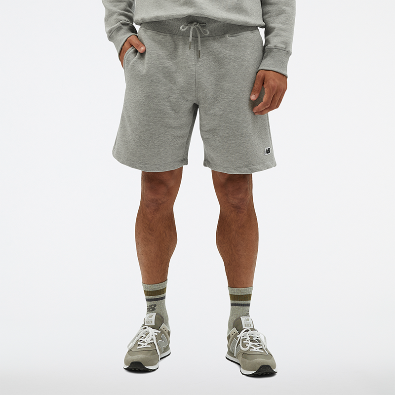 

Pánské šortky New Balance MS23600AG – šedé