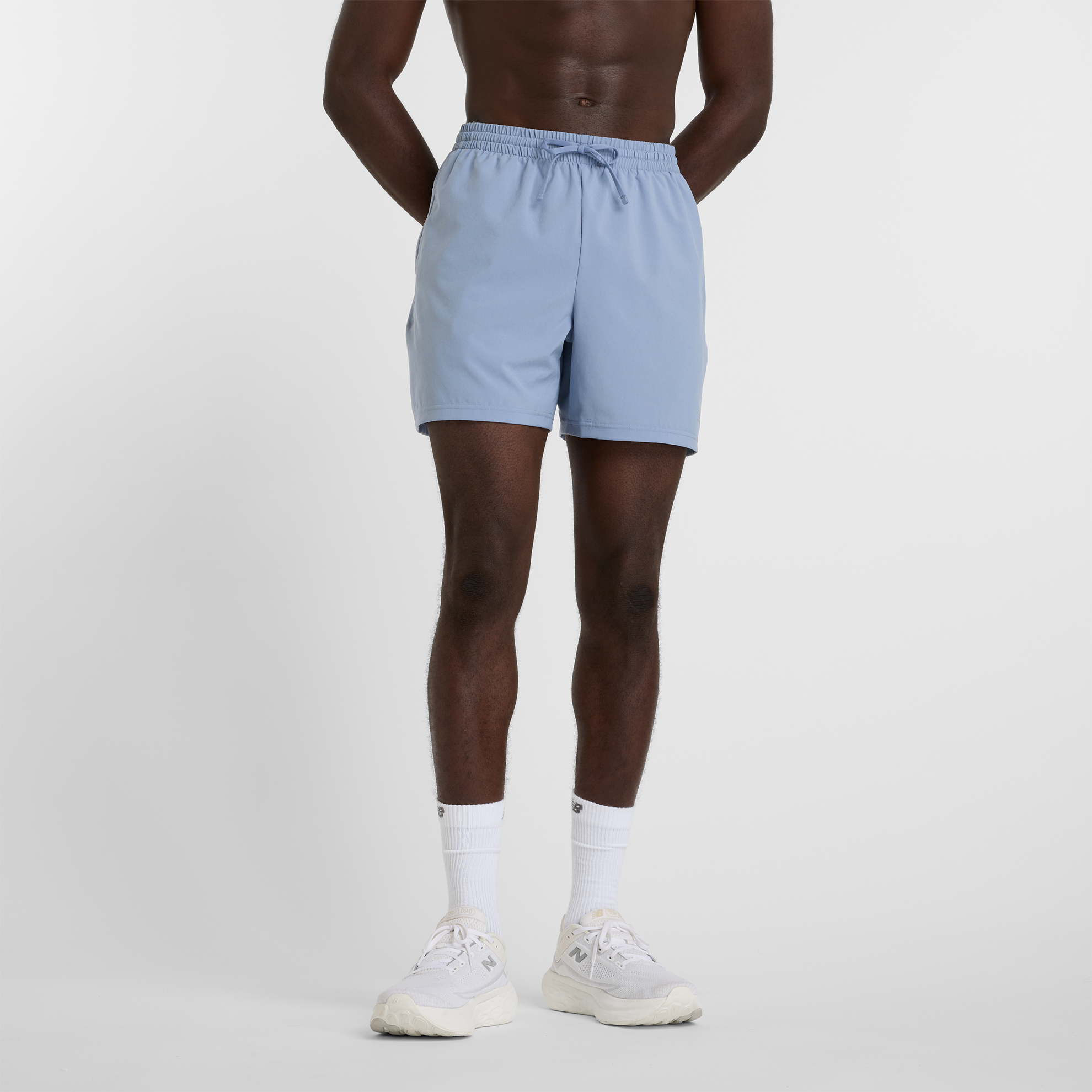 

Pánské šortky New Balance MS41227DUS – modré