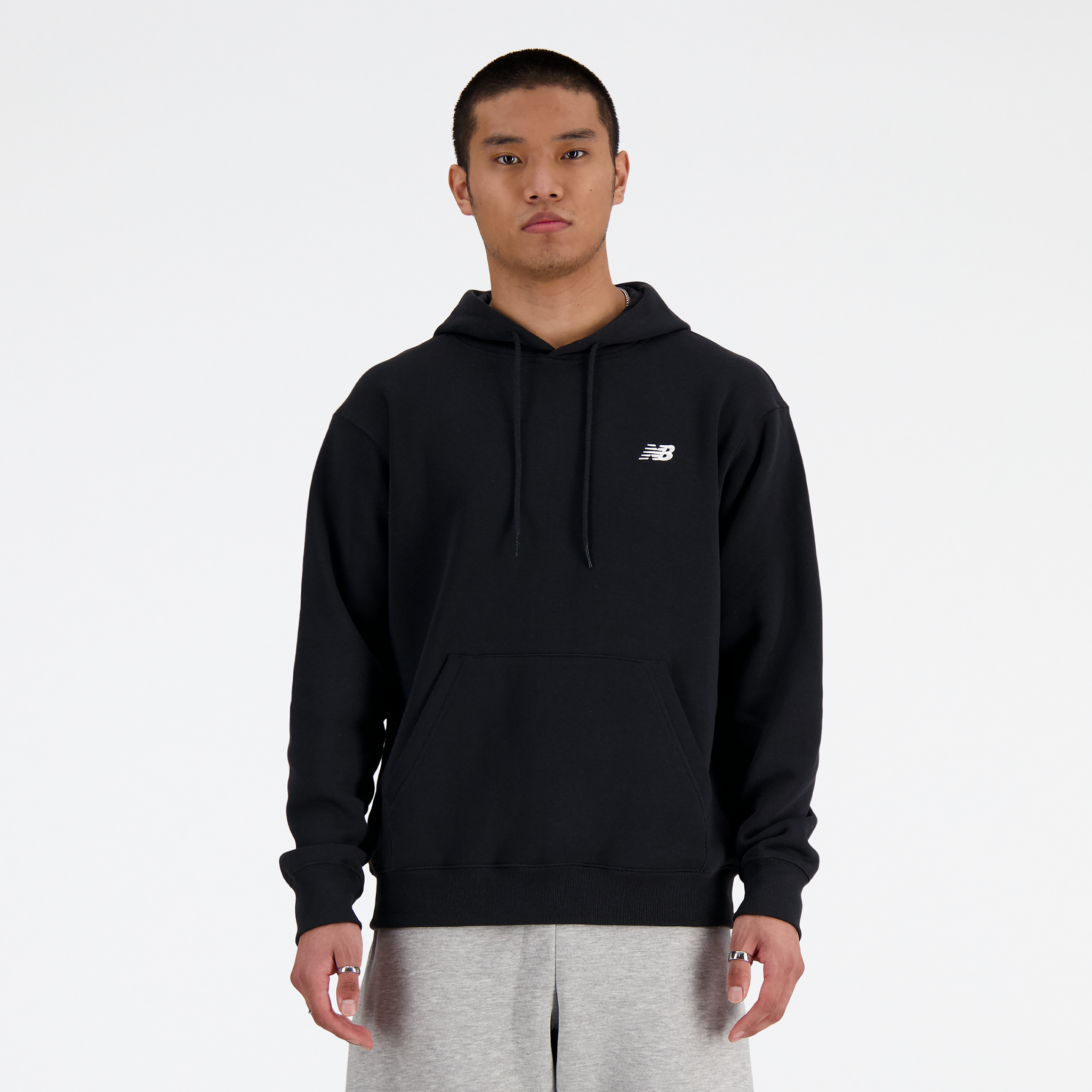 

Pánská mikina New Balance MT41511BK – černé