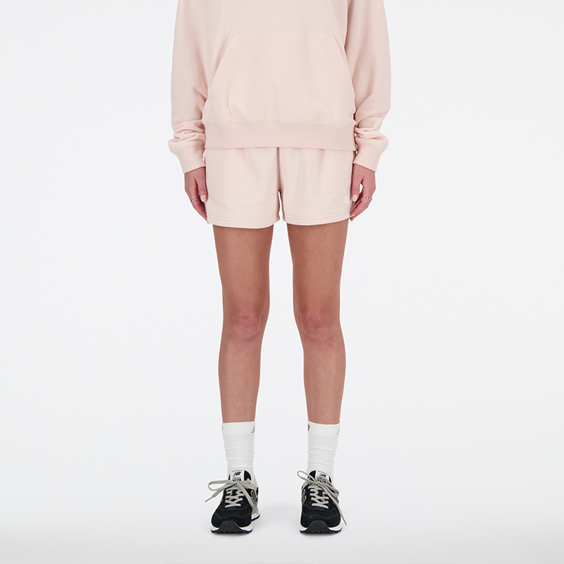 Levně Dámské šortky New Balance WS41500OUK – růžové