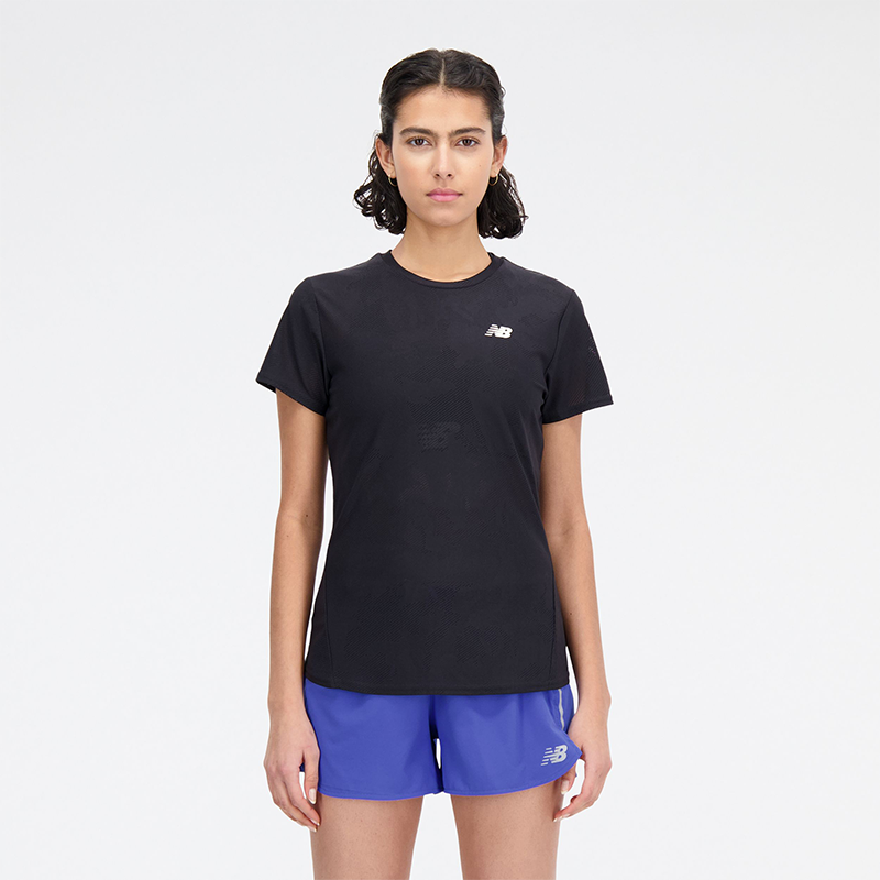 

Dámské tričko New Balance WT33281BK – černé