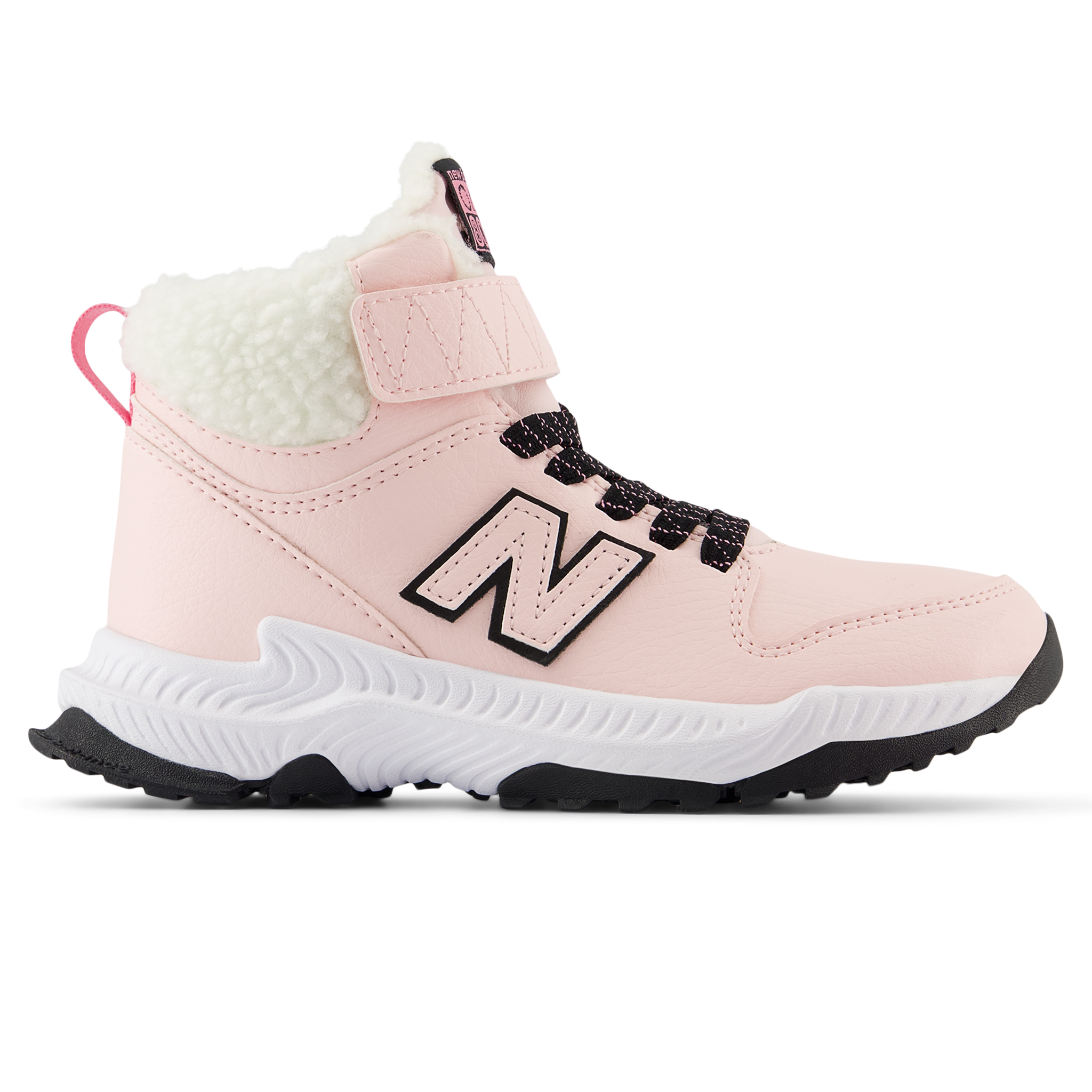 

Dětské boty New Balance PT800TFP – růžové