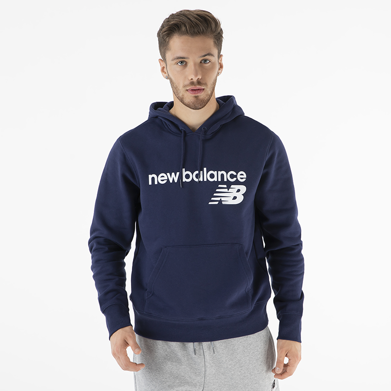 

Pánská mikina New Balance MT03910PGM – tmavomodrá