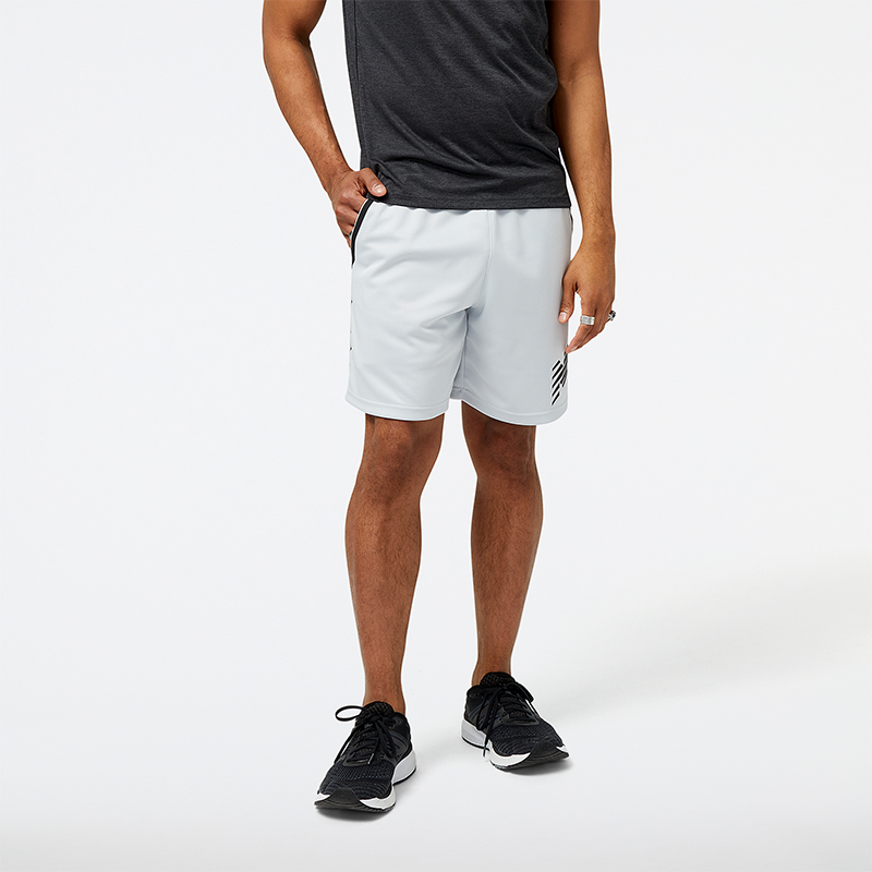 

Pánské šortky New Balance MS31127LAN – šedé