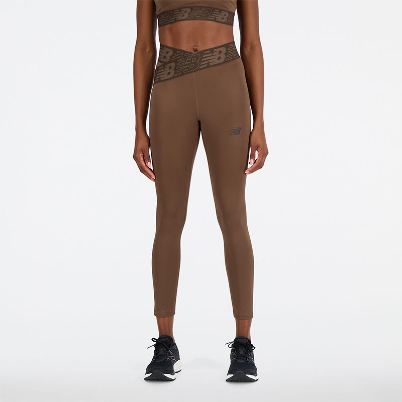 

Dámské legíny New Balance WP21177DUO – hnědý