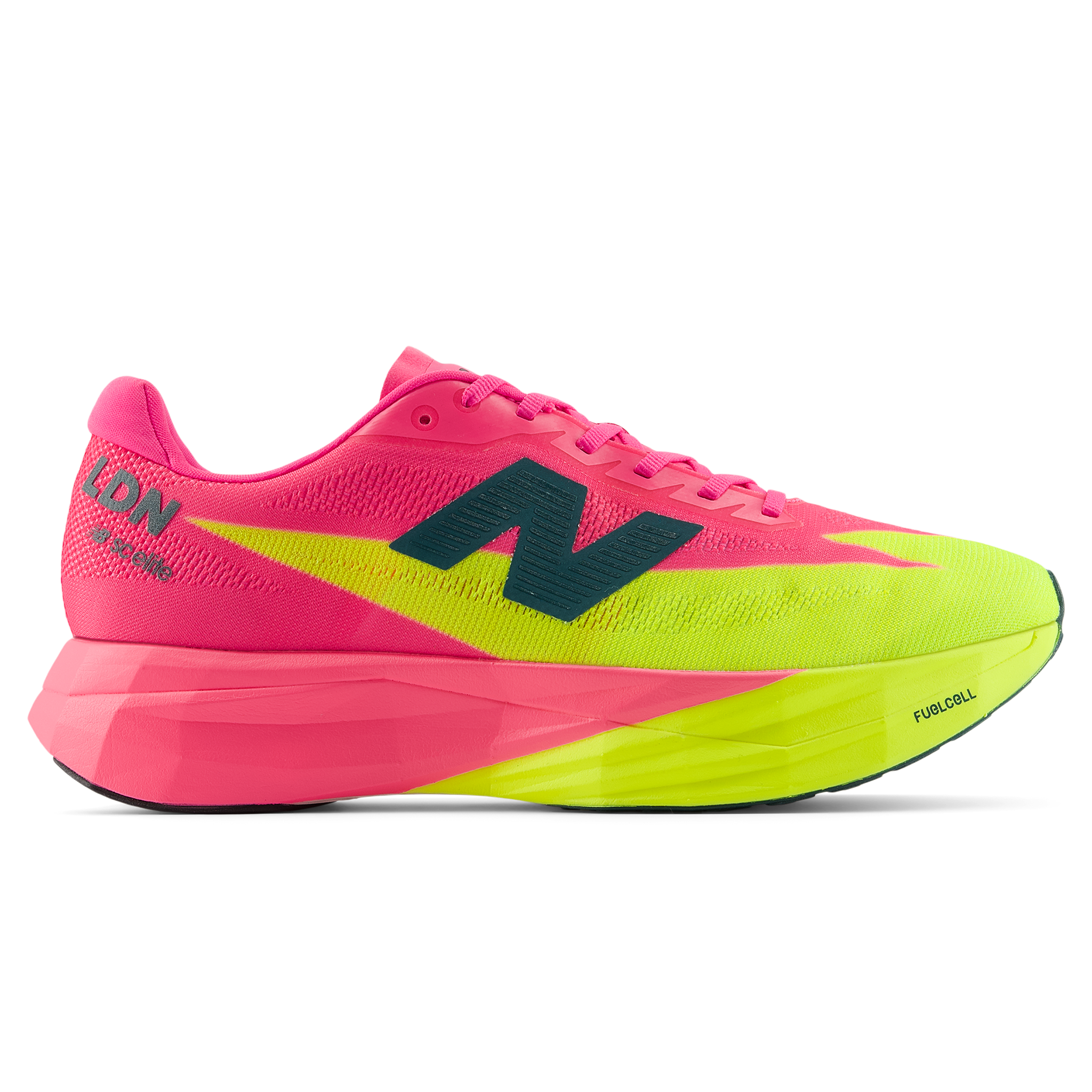 

Boty na běhání New Balance FuelCell SC Elite V5 TCS London Marathon MRCEL55L – růžové