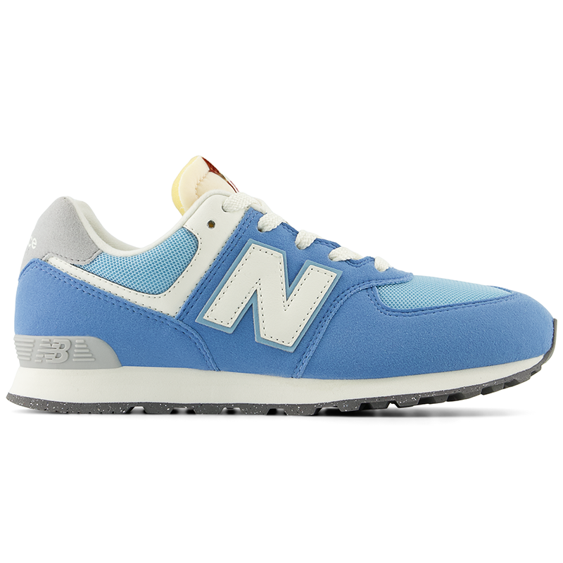 Levně Dětské boty New Balance GC574RCA – modré
