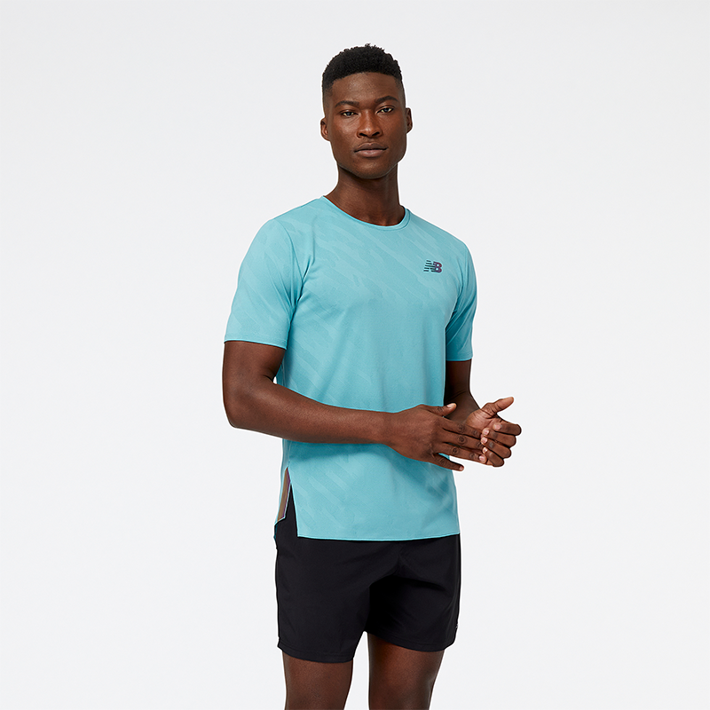 

Pánské tričko New Balance MT23281FAD – modré