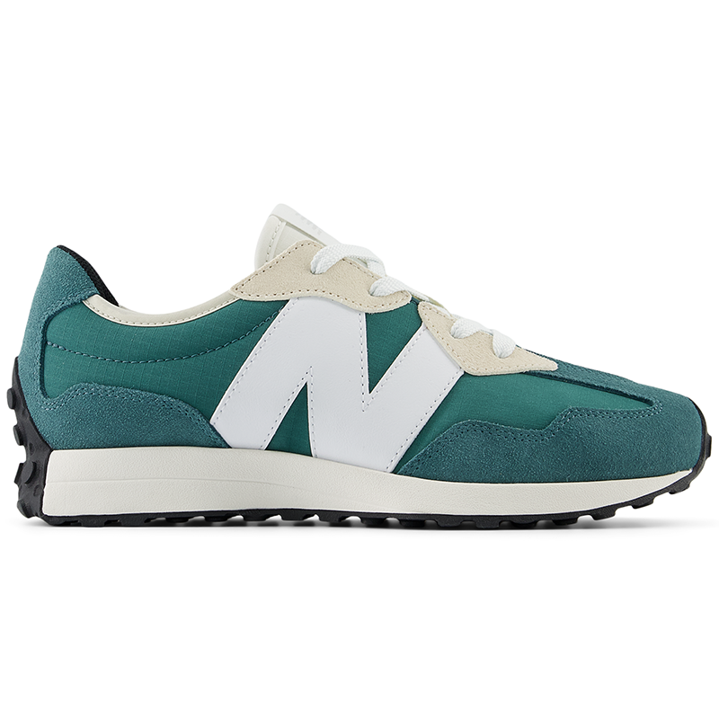 

Dětské boty New Balance GS327BD – zelené