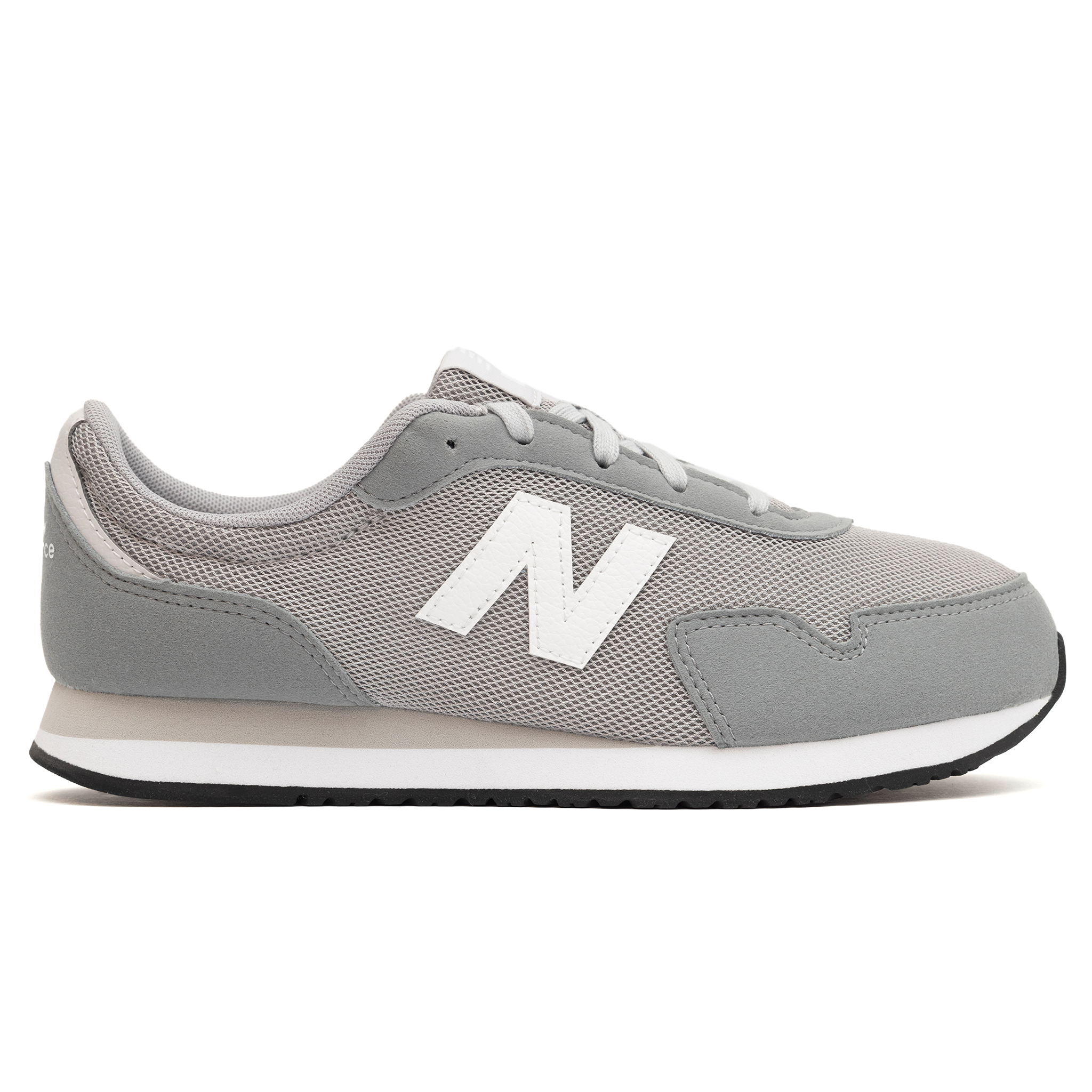 

Dětské boty New Balance GC323GR – šedé