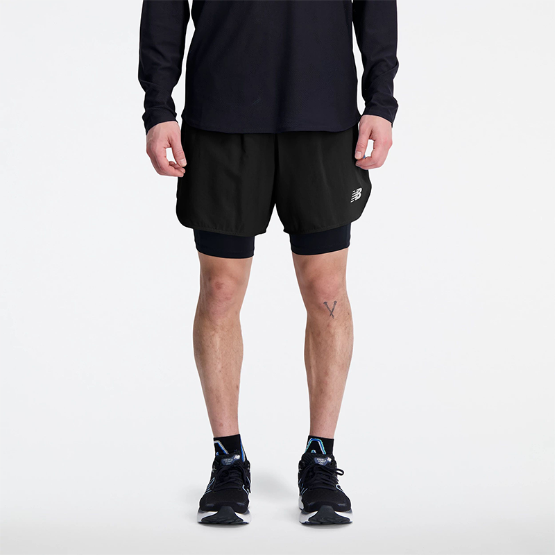 

Pánské šortky New Balance MS33282BK – černé