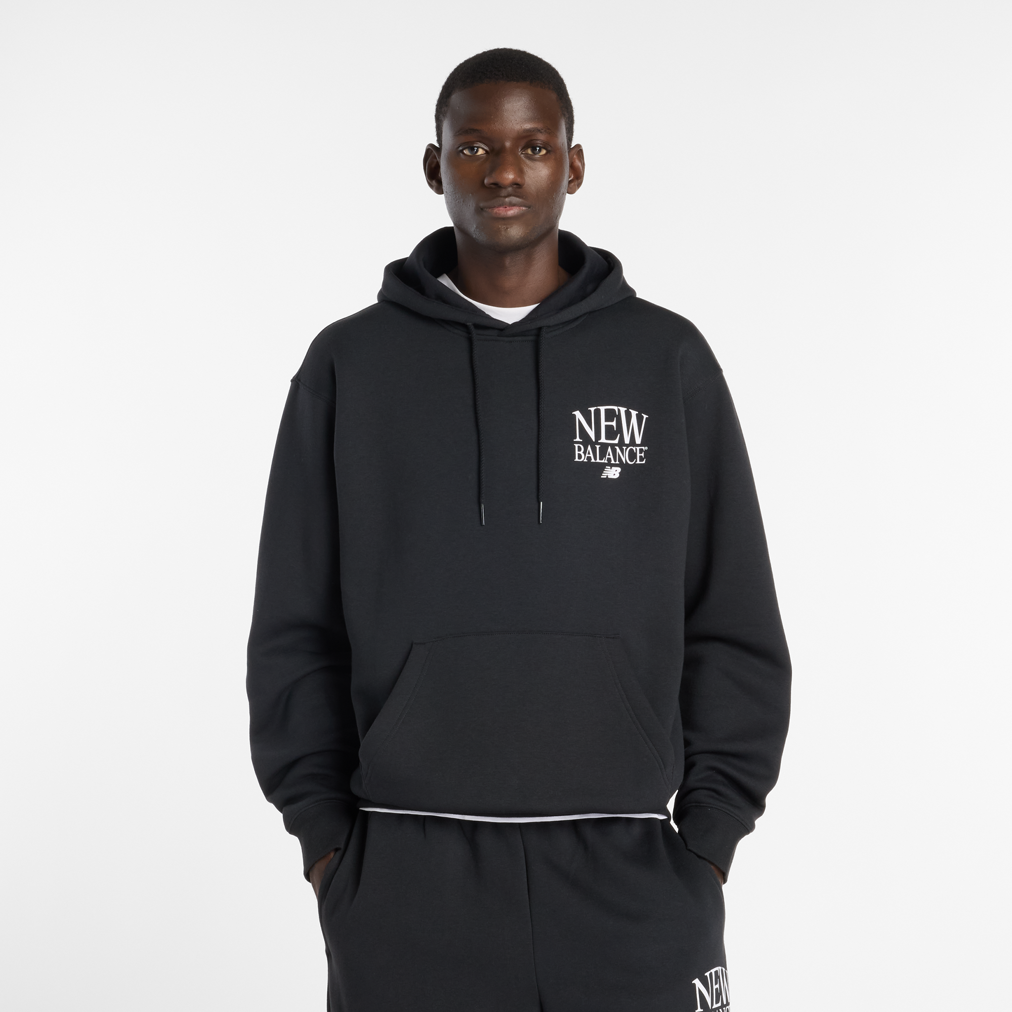 

Pánská mikina New Balance MT61L713BK – černé