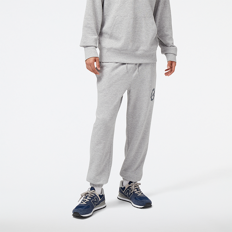 

Pánské kalhoty New Balance MP31902AG – šedé