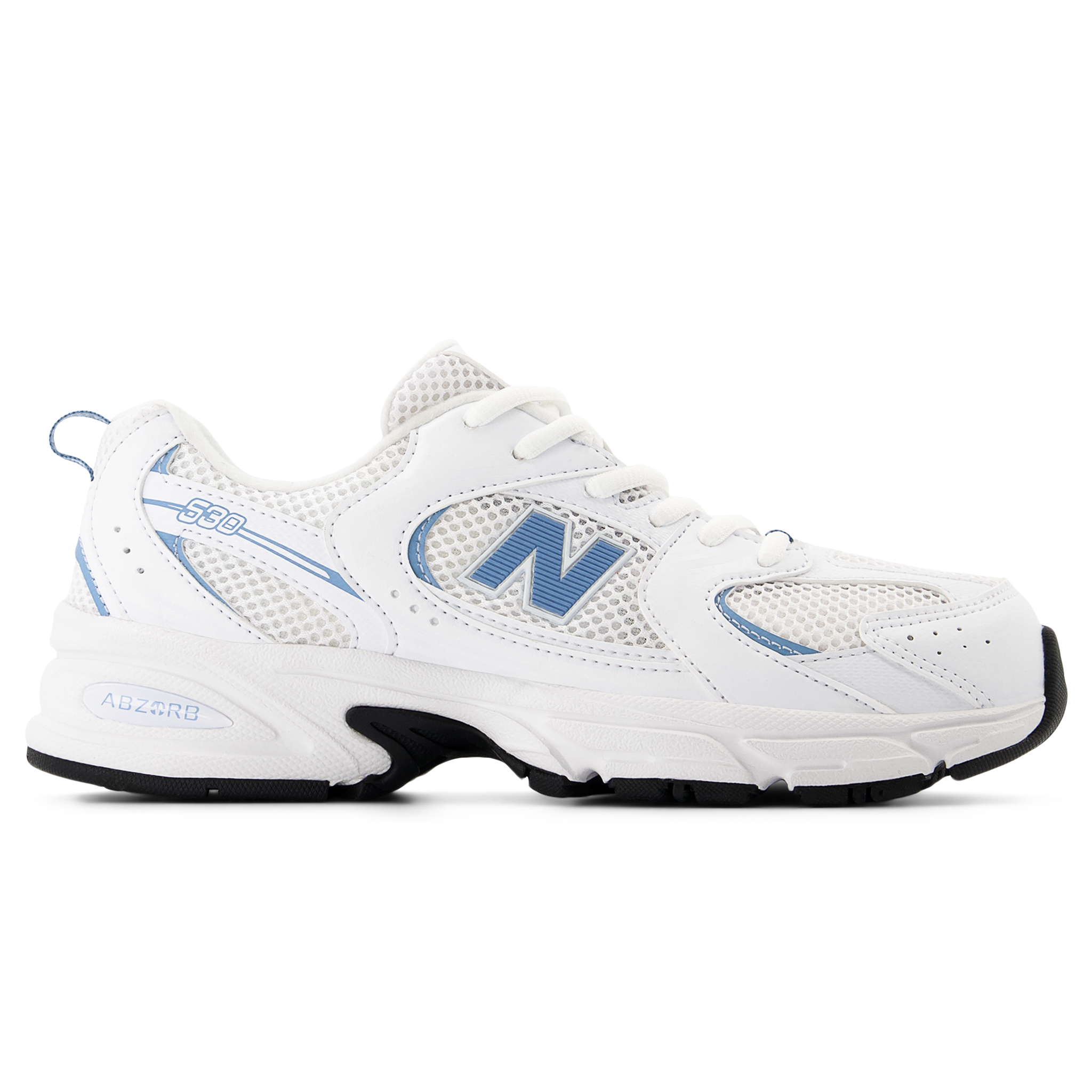 

Dětské boty New Balance GR530CJ – bílé