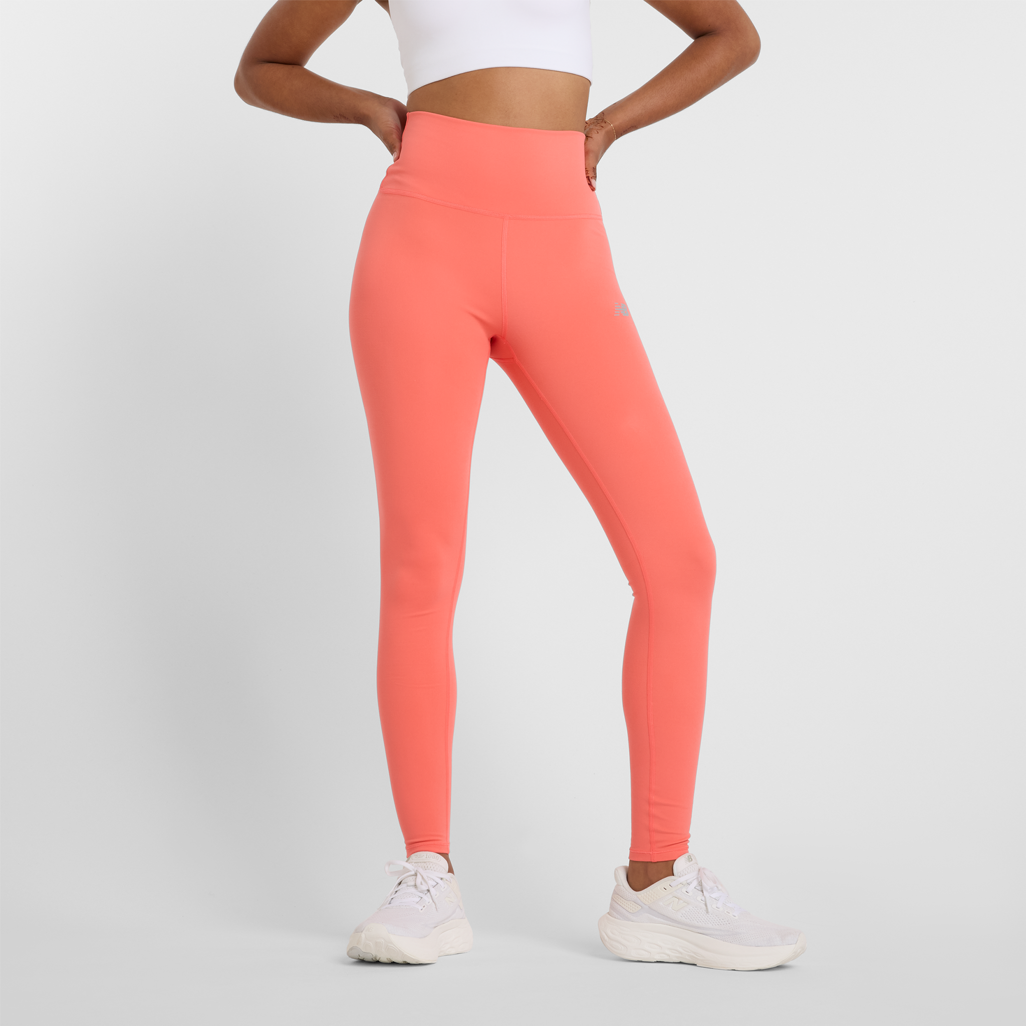 

Dámské legíny New Balance WP51126DTR – oranžová