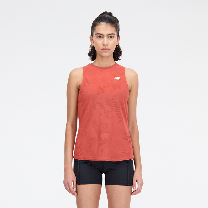 

Dámské tričko New Balance WT33280ASU – oranžová